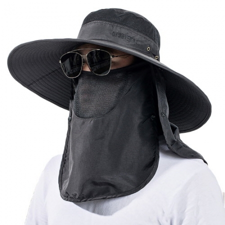 CH032 에코라이프 럭셔리 자외선 차단 낚시 모자 #2