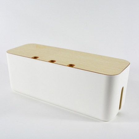 CH120 에코라이프 다기능 합판 전원 코드 정리 수납함 (L) #2