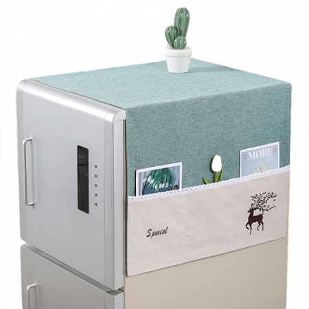 CH183 에코라이프 심플 다목적 린넨 냉장고 먼지 커버 (55*130) #2