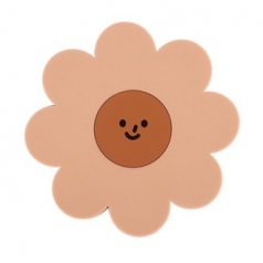 CG326 에코라이프 기본 해바라기 pvc 단열 찻잔 컵 매트 (중형)