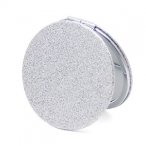 CG448 에코라이프 샤이닝 휴대용 실버 접이식 거울