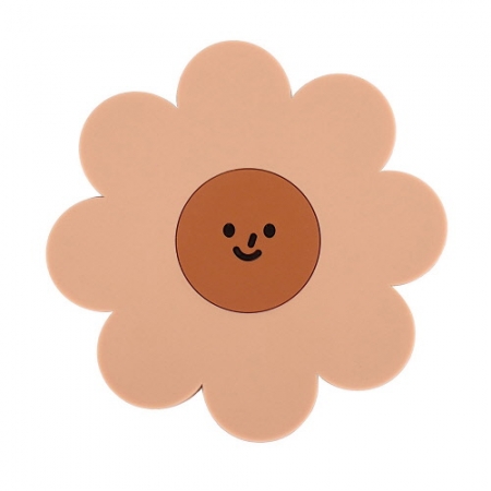 CG327 에코라이프 기본 해바라기 pvc 단열 찻잔 컵 매트 (대형) #2