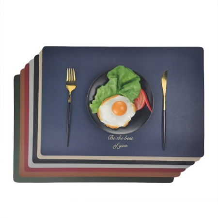 CF956 에코라이프 인기 논슬립 서양식 PU가죽 식탁매트 #2