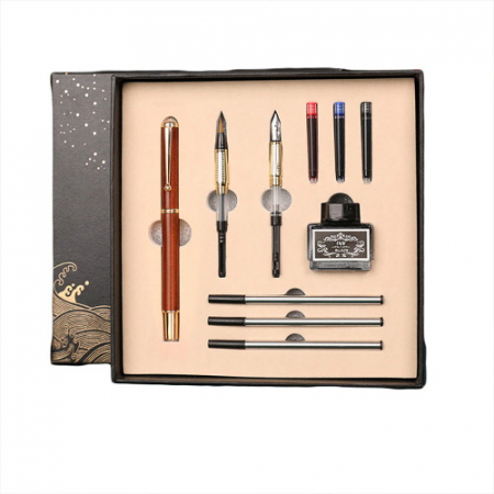 CG435 모던오피스 샤프 3in1 원목 만년필 세트 #2