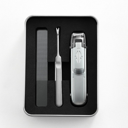 CG567 쓰리스타 럭셔리 스테인리스 손톱깎이 3종 세트 #2