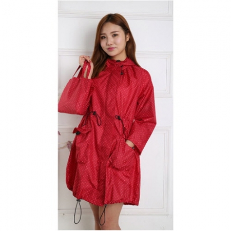 CG529 네이쳐 패셔너블 땡땡이 성인 우의 #2