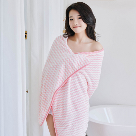 CG496 에코라이프 깔끔디자인 양털 목욕타올 70x140cm #2