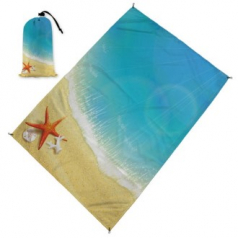 CG538 네이쳐 심플 접이식 비치 야외 캠핑 방습 매트 (140*200)