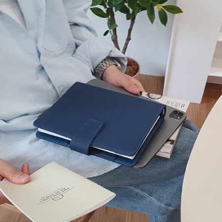 블루 리펌 6공 자석 시스템 다이어리 32절 #2