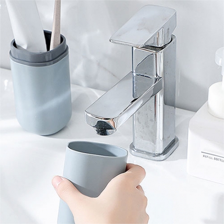 매트PP 네모 휴대용 치약 칫솔 세트 #7