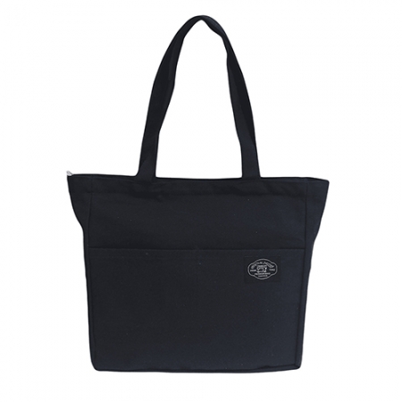 룩앳걸 더블포켓 무지 에코백 데일리백 숄더백 #7