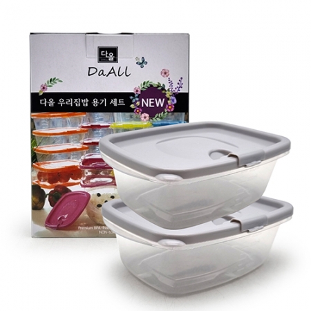 다올 우리집 집밥팩 직사각형 2세트 #2