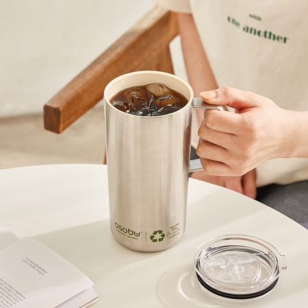 아소부 세라믹 진공 타워머그 리사이클 텀블러 600ml #3