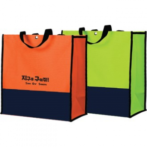 포리600 투톤쇼핑 가방