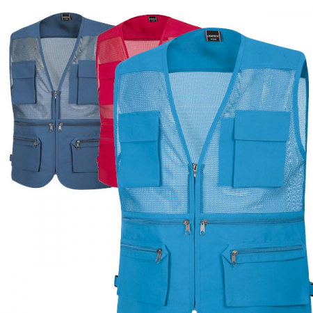 색상별 망사조끼 #3