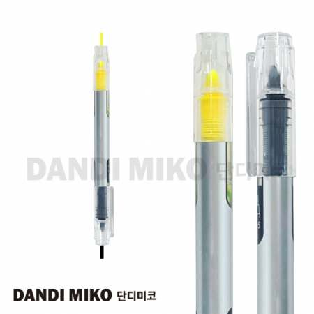 단디미코 더블펜, 볼펜 + 형광펜 #3