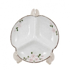 더 블룸 3칸 나눔접시 소형