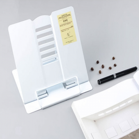 휴대용 각도조절 철제 독서대, 북스토퍼 중형 #5