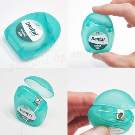 치과용 스펀지치실 50m 단품 여행용욕실용 구강용품 #5