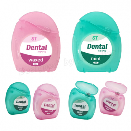 치과용 스펀지치실 50m 단품 여행용욕실용 구강용품 #3