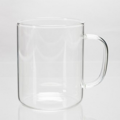 내열 유리컵 M-04 430ml - 1도 전사 인쇄 포함