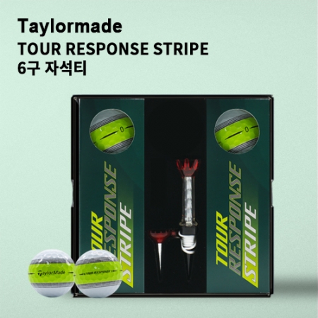 테일러메이드 투어 리스폰스 스트라이프 6구 자석티 세트 (3pc) #2