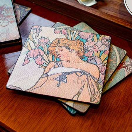 크레아르 주문제작형 사각 티코스터 #2