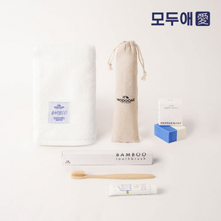 모두애 제로웨이스트 대나무 욕실키트 #2