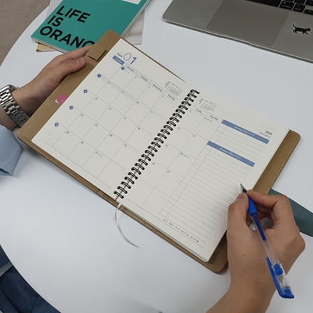 엘린 링크 자석 인스프링 다이어리 25절 #6