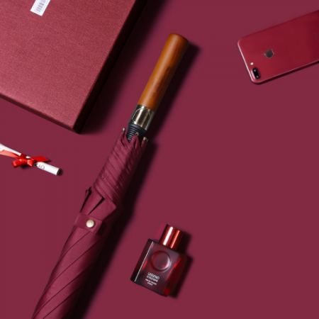 벨카리노 8K 고급 우드 암막 자동 장우산 골프우산 의전용 우산 #4