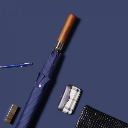 벨카리노 8K 고급 우드 암막 자동 장우산 골프우산 의전용 우산 #5