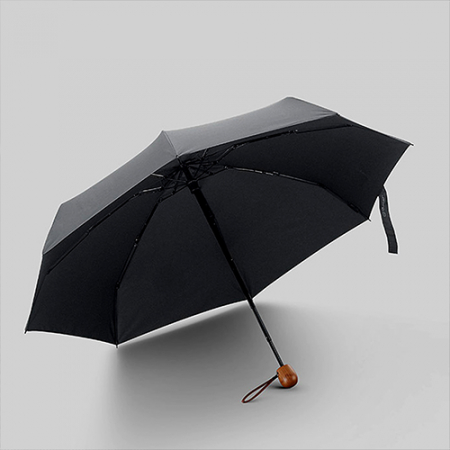 생활더봄 OLYCAT 8K 우드그립 5단 자외선차단 수동 양우산 2color #5