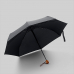 작은이미지: 생활더봄 OLYCAT 8K 우드그립 5단 자외선차단 수동 양우산 2color #5