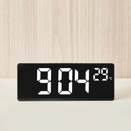 넥스원 심플 디지털 LED 온도 알람 탁상시계 3 color #3