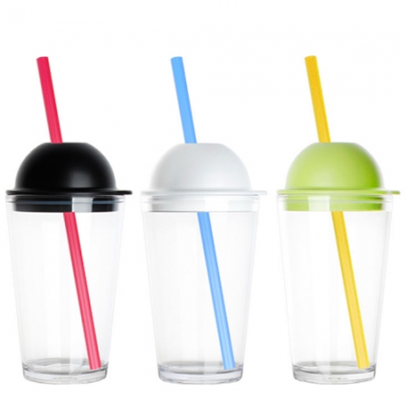 보 틀 로 만 트라이탄 카페 투명 텀블러 #2