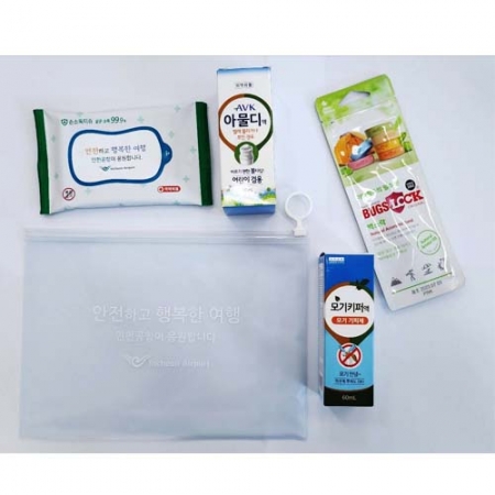 여름필수 아이템 5종 (모기약 / 키퍼, 소독티슈, 벅스락, 지퍼백)/ 감염병 예방 / 야외활동 키트 #2