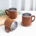 작은이미지: 스테인레스 304 티크우드 머그컵 300ml // 국내생산 #4