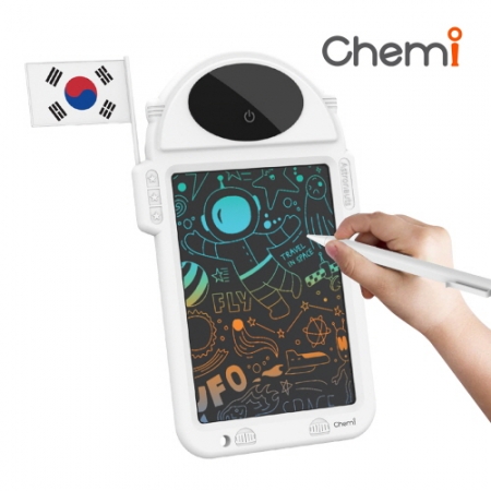 케미 컬러풀 LCD 우주선 캐릭터 유아용 전자패드 드로잉패드 HIBN-S85A #3