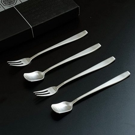 젠느 티스푼 티포크 4P 세트 #2