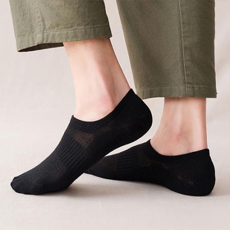 생활더봄 민트톤 남성용 안벗겨지는 페이크삭스 덧신양말 7켤레 #6