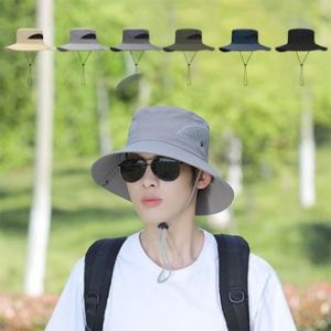 남성용 메쉬 자외선 차단 모자
