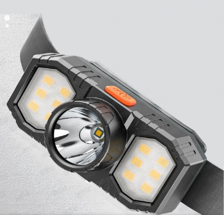 3헤드 헤드랜턴, 컴팩트 사이즈, 다기능, 해루질, 충전용헤드랜턴 #4