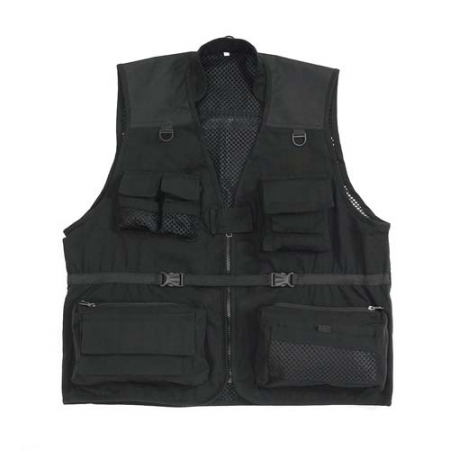 사계절 심플 메쉬 레저 조끼 (2XL) 남성 등산 낚시 조끼 #3