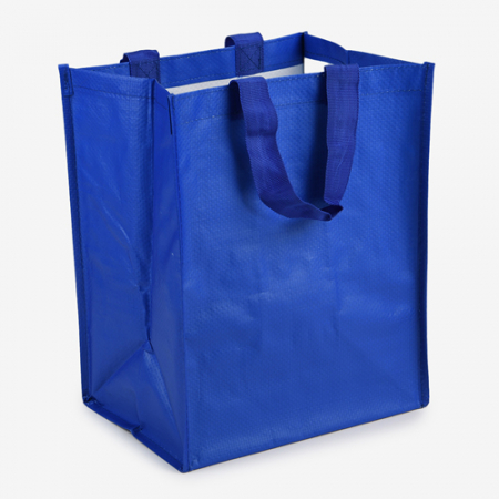 무지 타포린가방, 시장바구니 (소형) 27*33*18cm #6