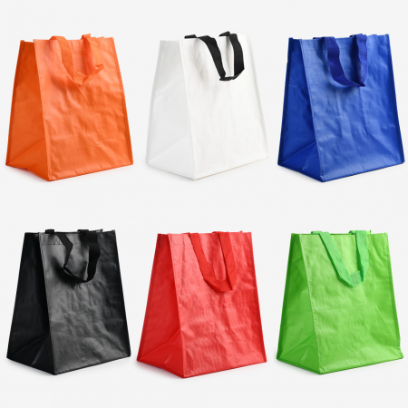 무지 타포린가방, 시장바구니 (소형) 27*33*18cm #2