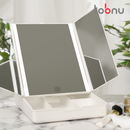 로이스 TO-MDL01 접이식 메이크업 터치 LED 조명거울 #2