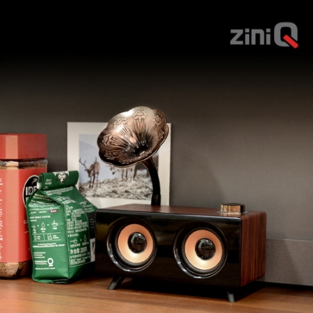 지니큐 무선 레트로 엔틱 블루투스5.0 스피커 휴대용 탁상용 FM라디오 MF-7000B #5
