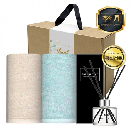 송월 프리미엄 디퓨저 3조 세트 (30수 130G2매 +코코도르 200ml 1개) #2