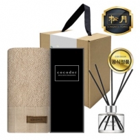 송월 프리미엄 디퓨저 세트 (명품 타올 1매 + 코코도르 디퓨저 200ml 1개)