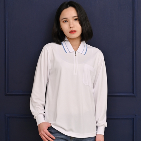 쿨론 집업 카라 티셔츠 S-3XL (반팔 / 긴팔), 남성 여성 단체 티셔츠 #5